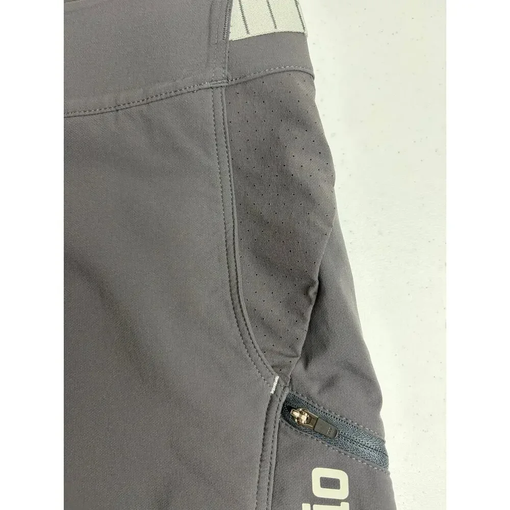 Stio Women's OPR Shorts Sz 10x11.5 in Charcoal Gray Biking Cycling Hiking